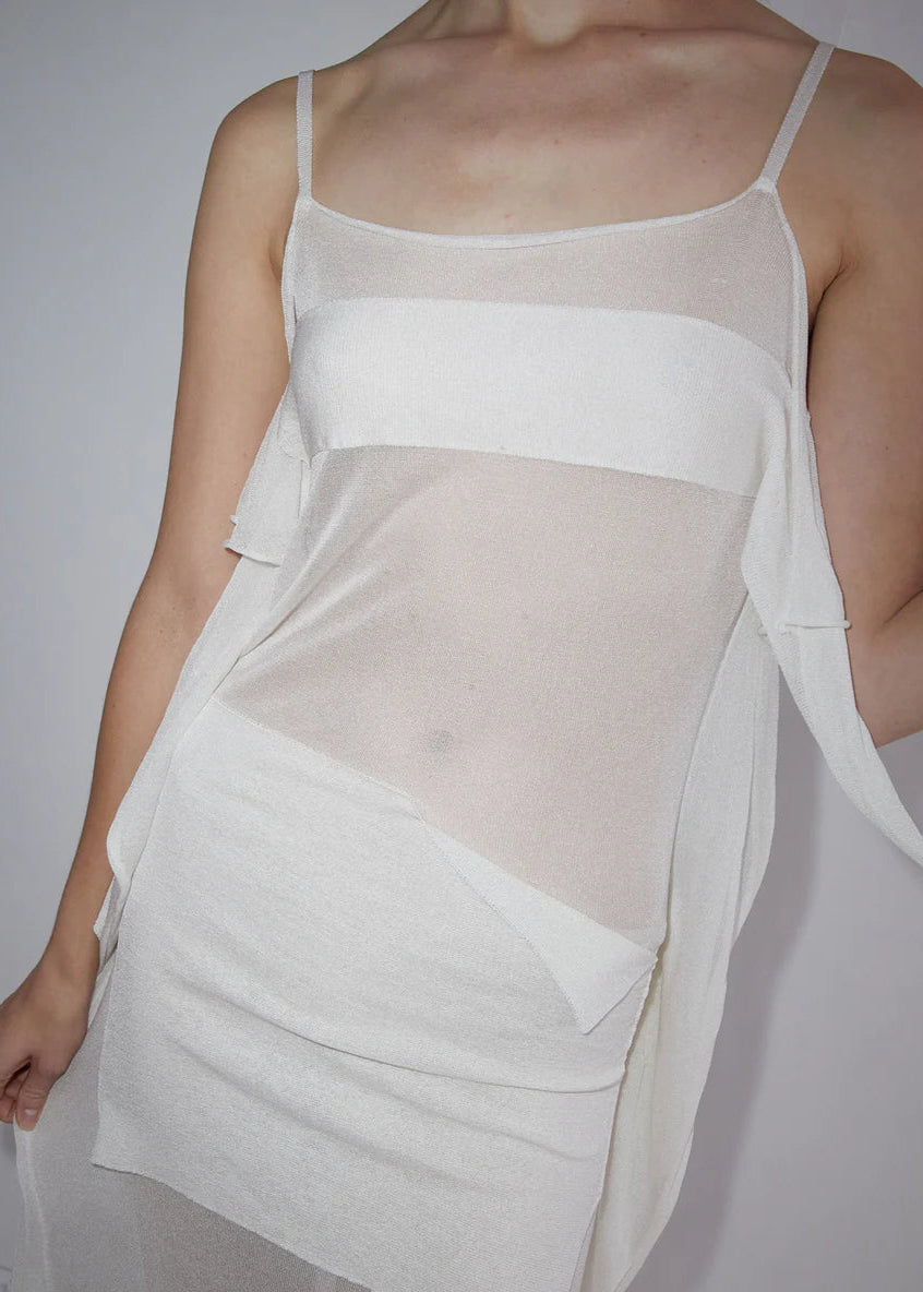 paloma wool sheer dress Paloma Wool Colmado Sheer Dress - Grey