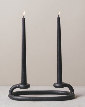 Duo Candlestick - Black