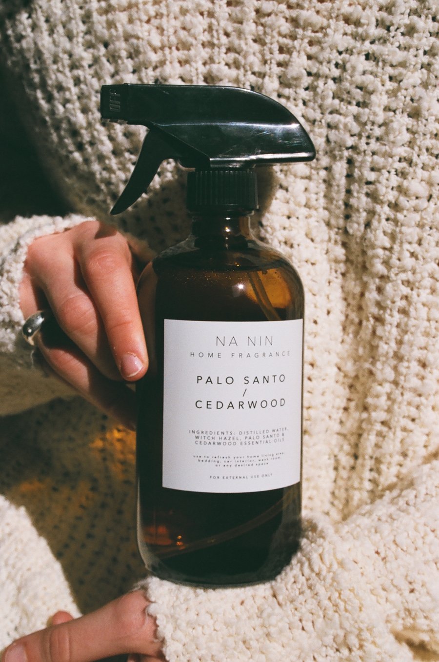 Palo Santo + Cedarwood Home Spray