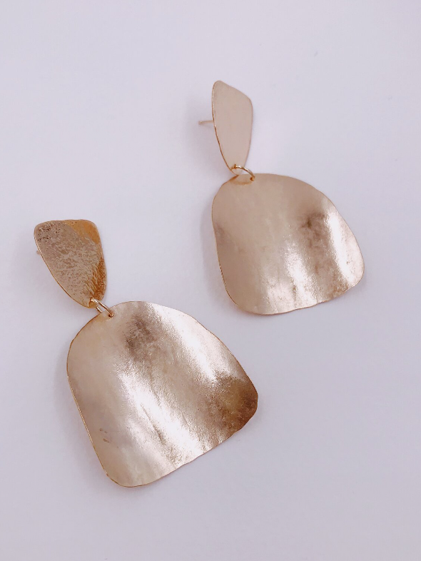 Lately Earrings in Brass