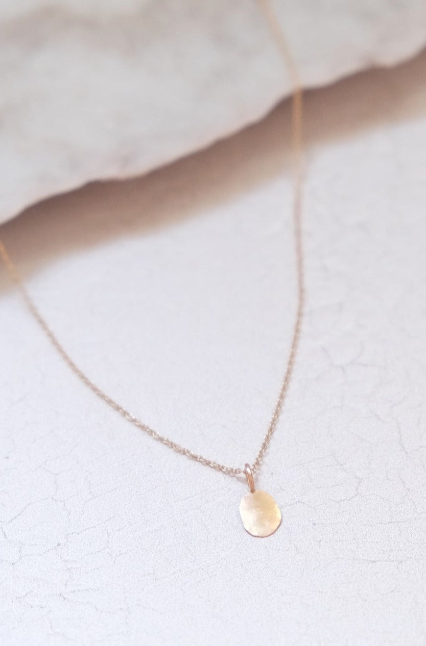 Gold Foil Necklace