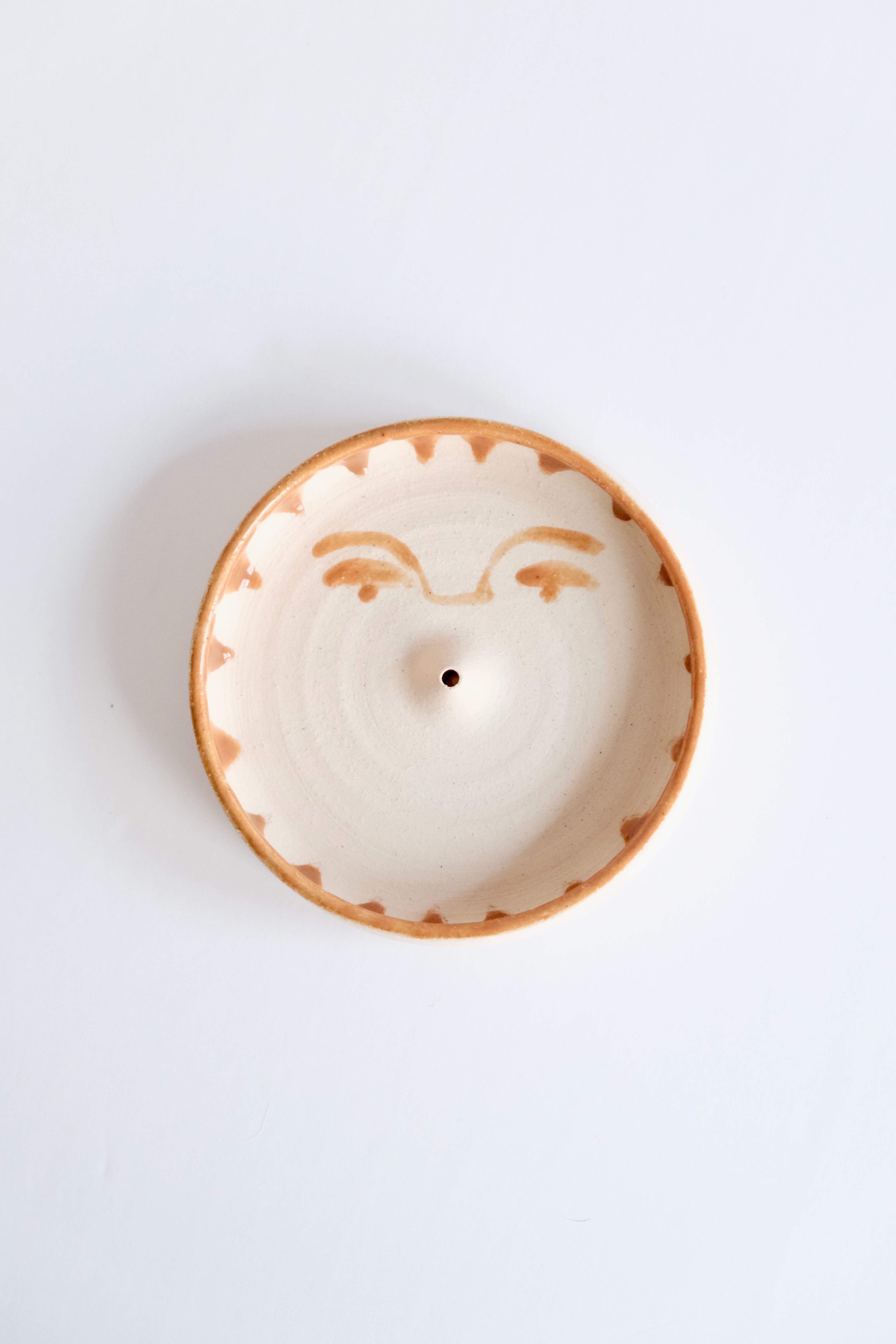 Hey Moon Orange Sun Incense Burner