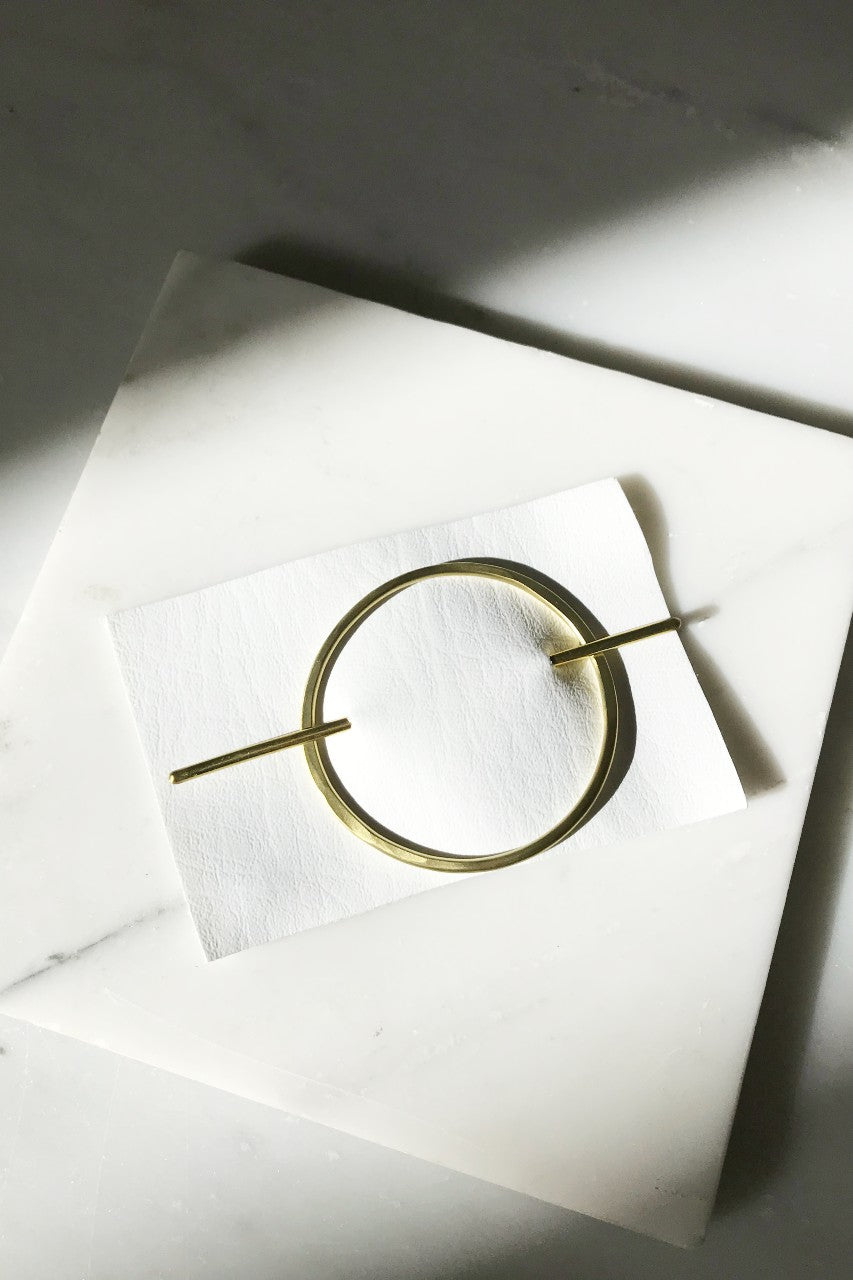 Brass Hair Slides