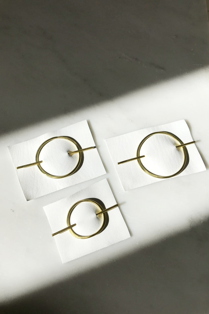 Brass Hair Slides