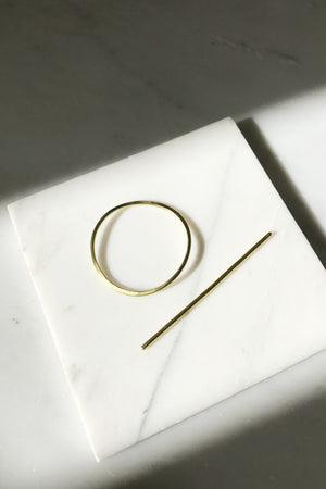 Brass Hair Slides