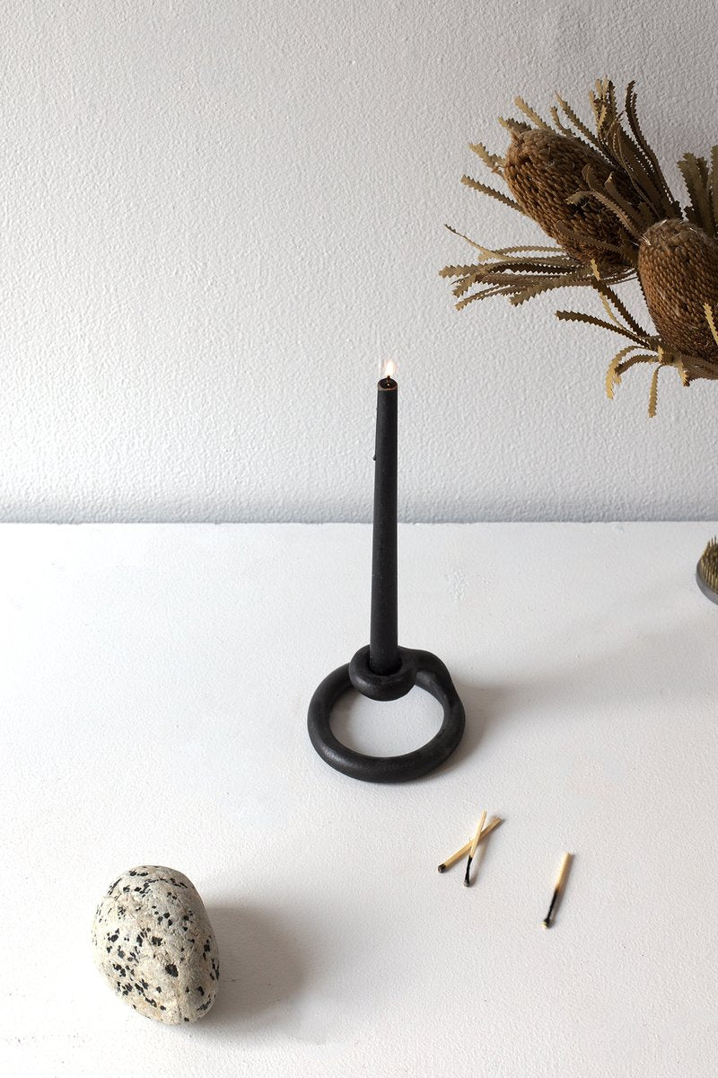 Uni Candlestick - Black