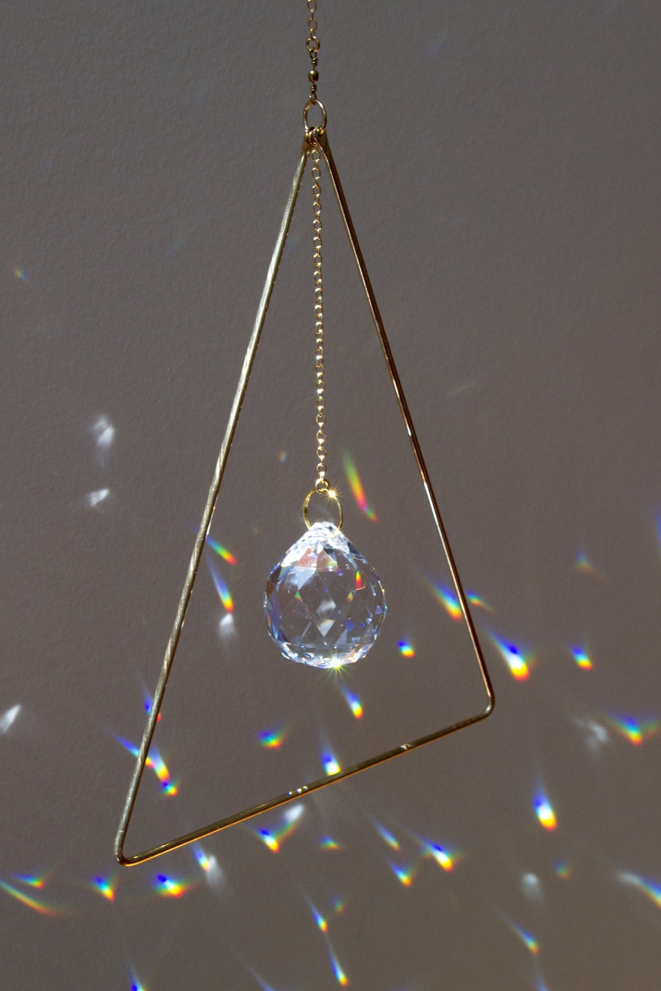 Triangle Prism Suncatcher