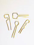 Brass Hair Fork