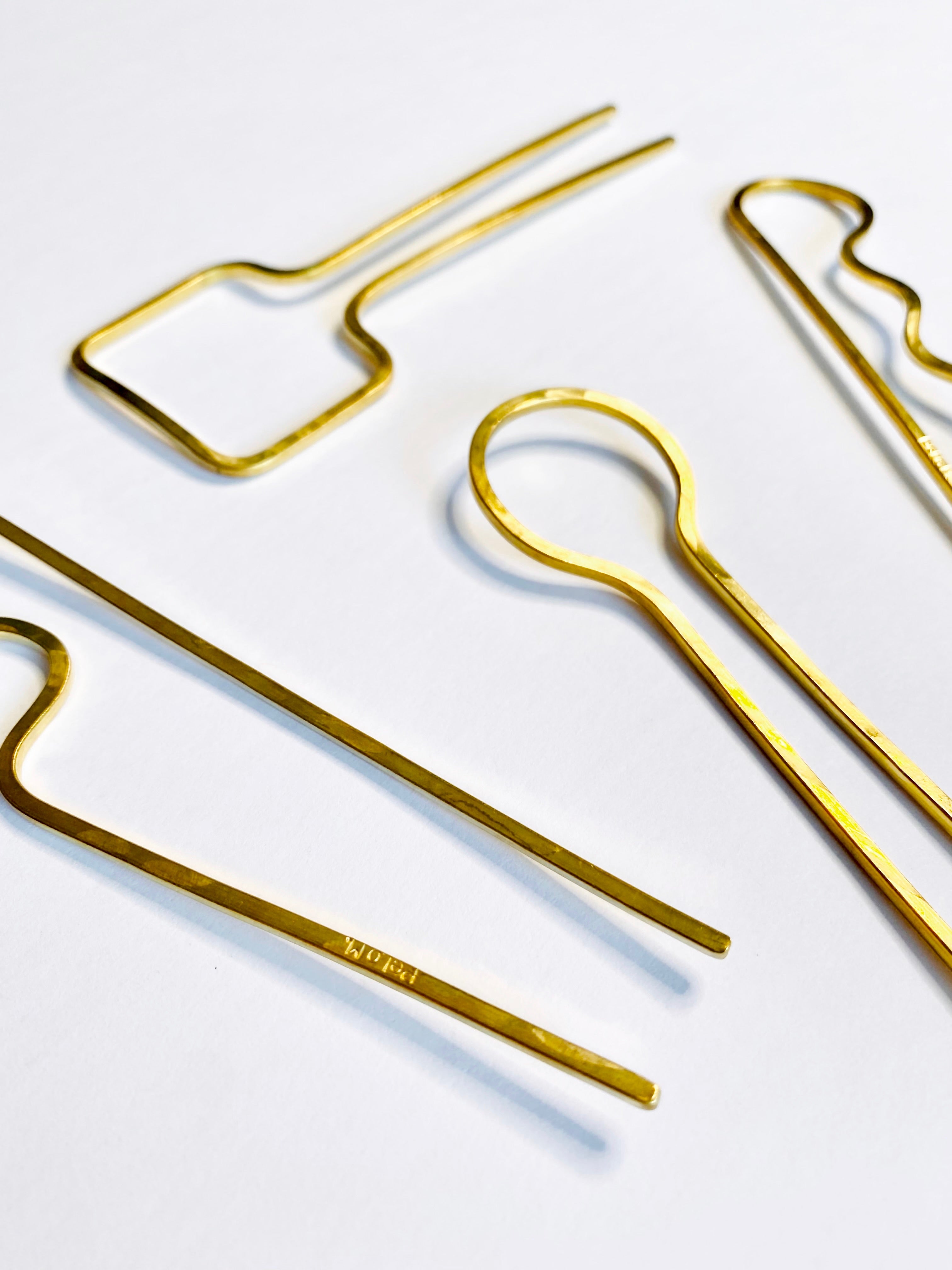 Brass Hair Fork