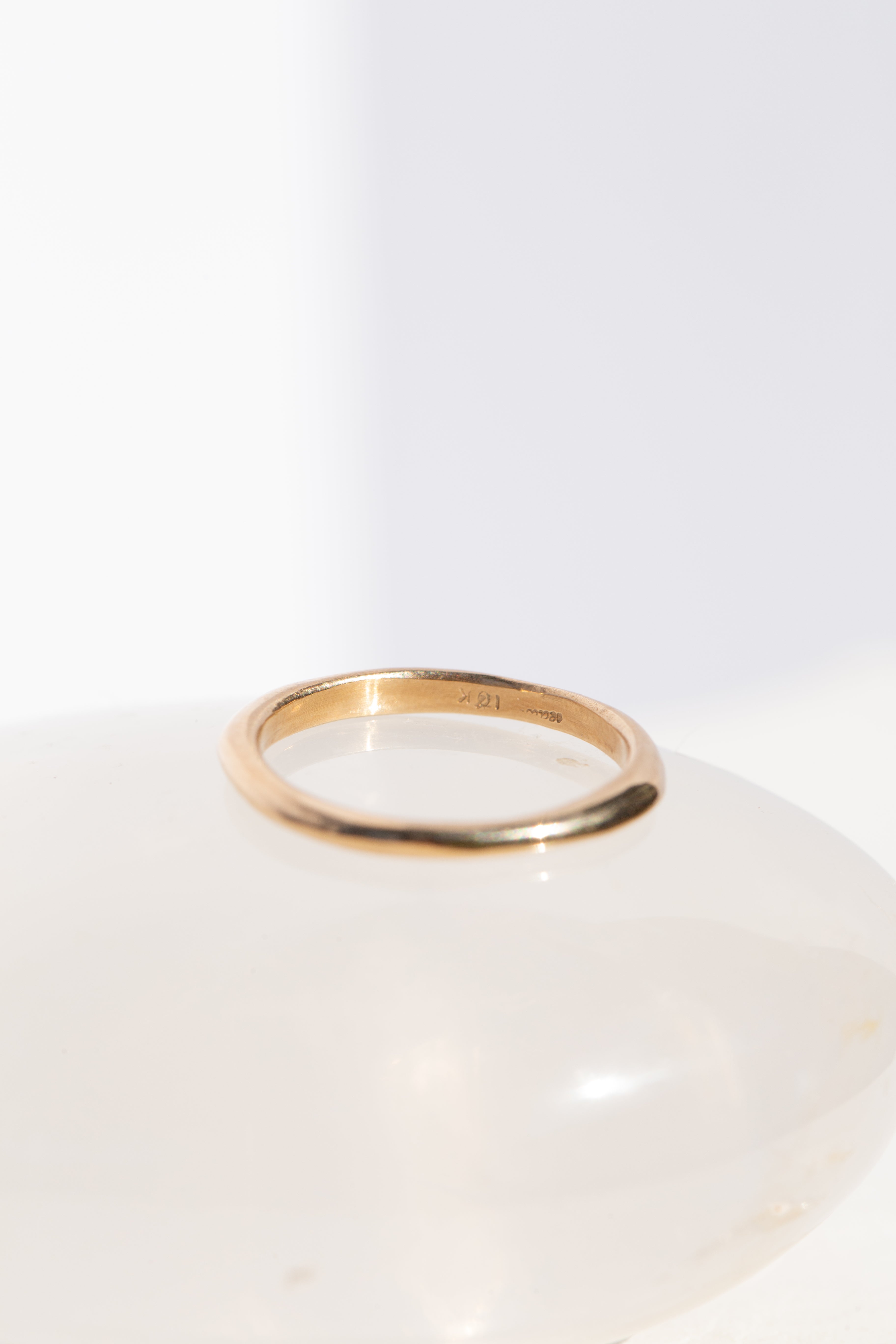 Condensation Ring in Gold