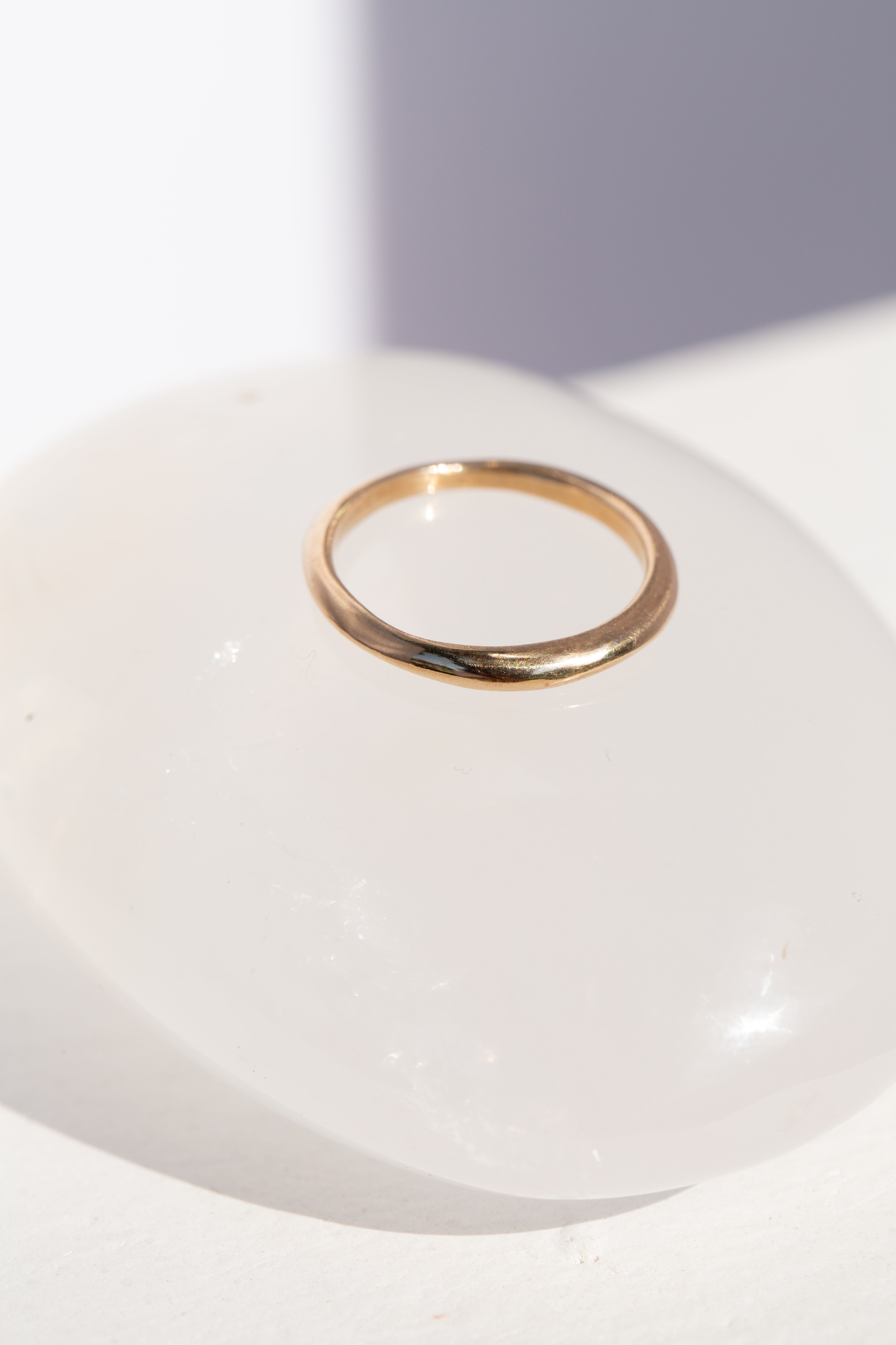 Condensation Ring in Gold