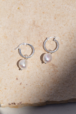 Pearl Hoops