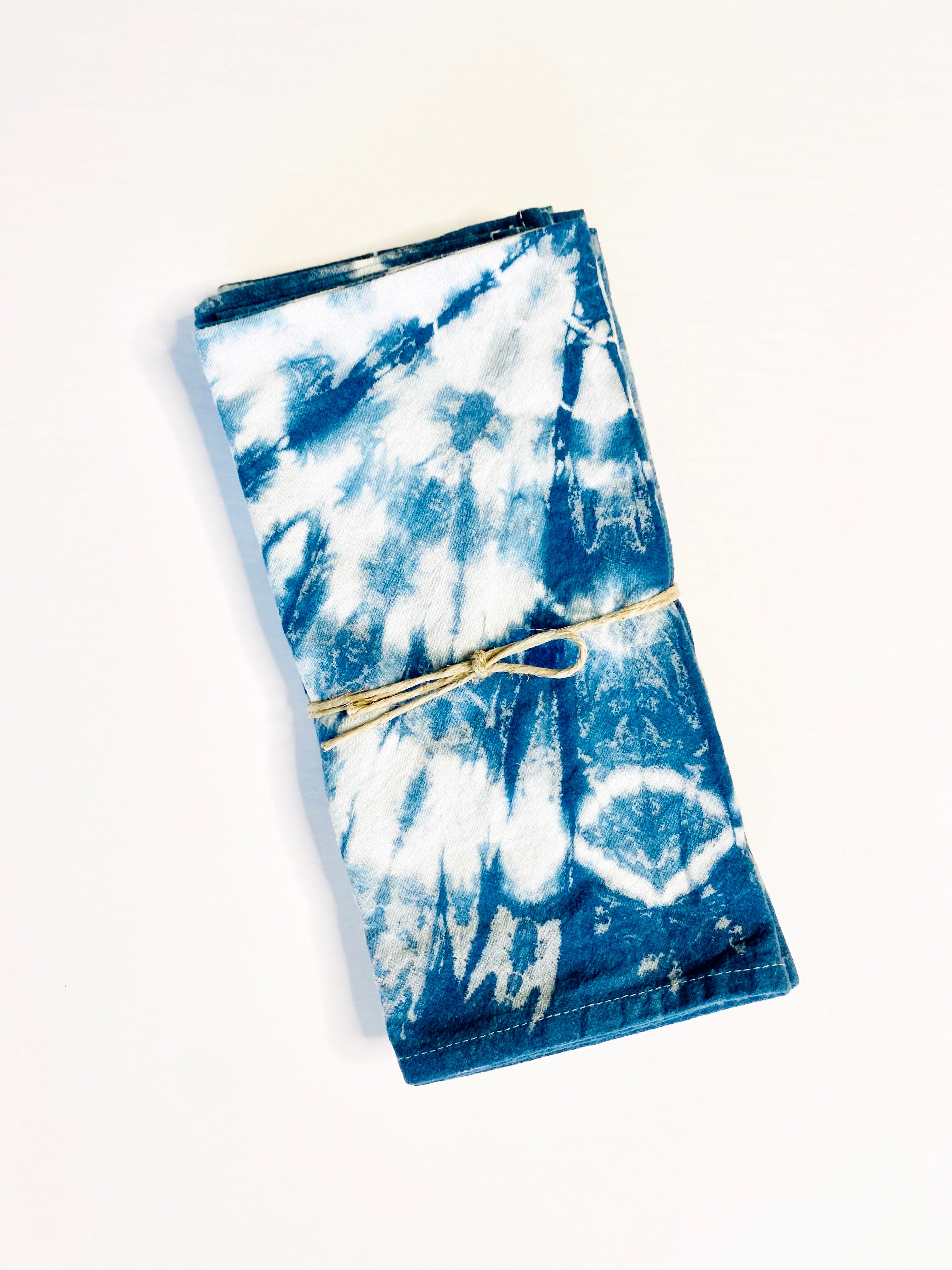 Indigo Dyed Napkin Set