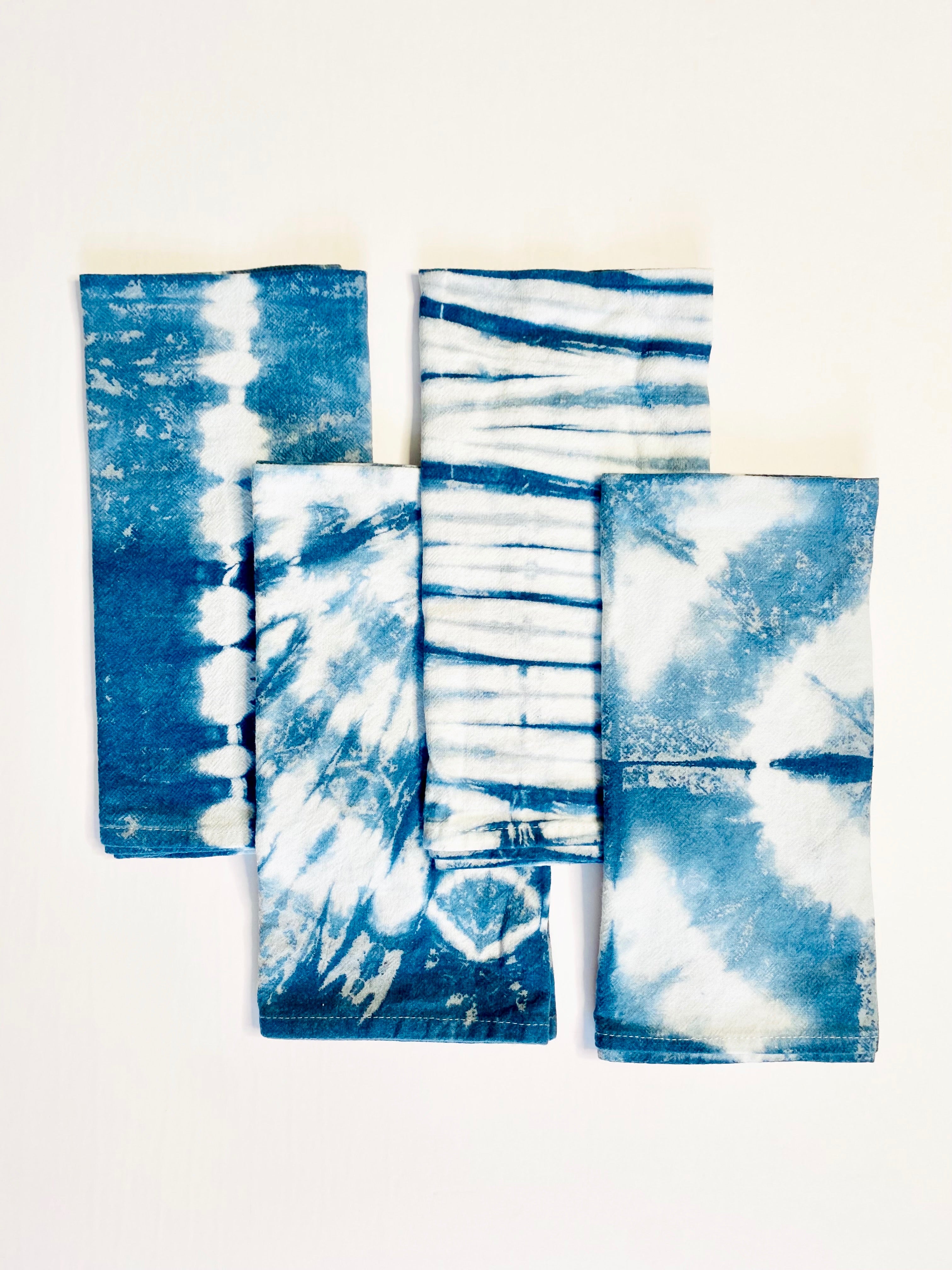 Indigo Dyed Napkin Set