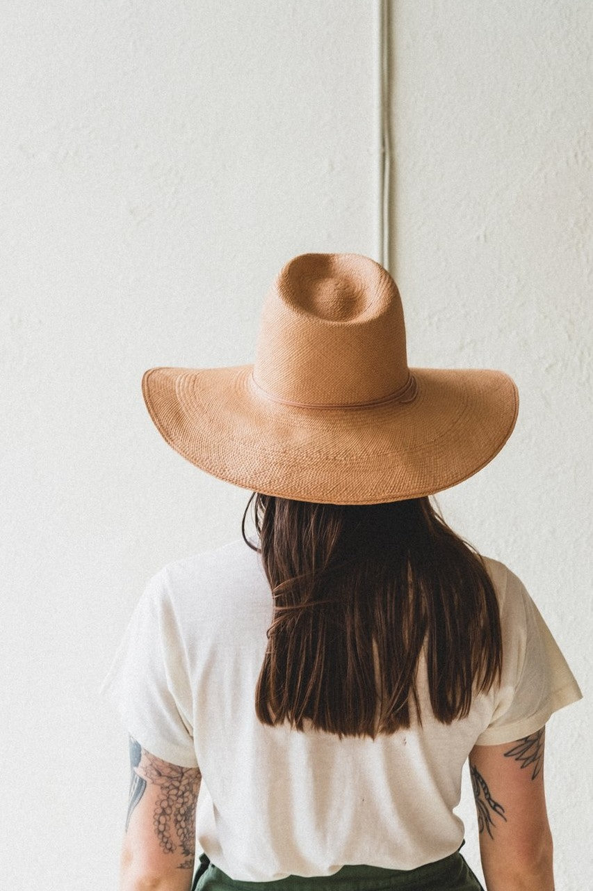 Wakefield Hat - Natural Panama Straw